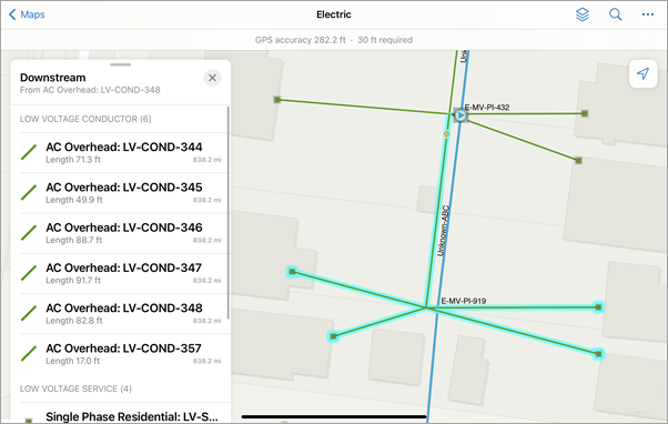 Trace results Trace results